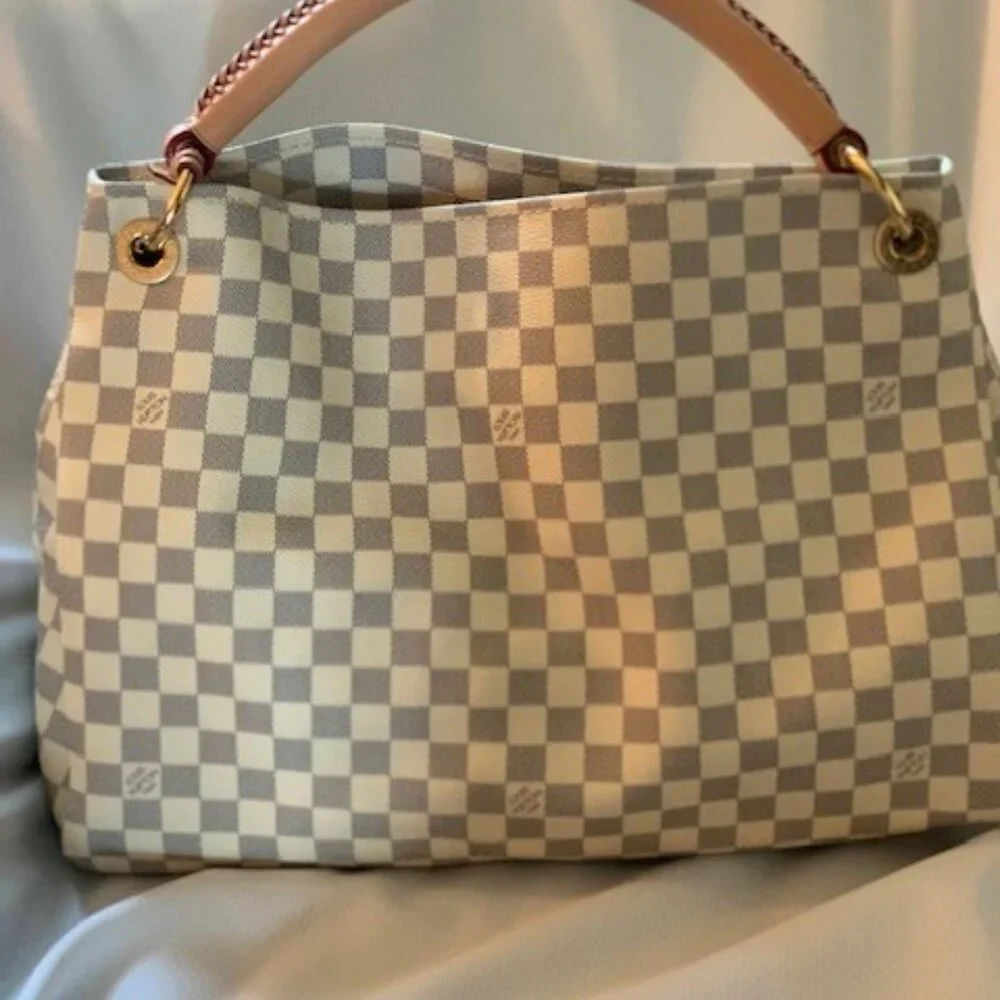 Louis Vuitton Artsy Damier Azur MM Bag - Picture 1 of 11